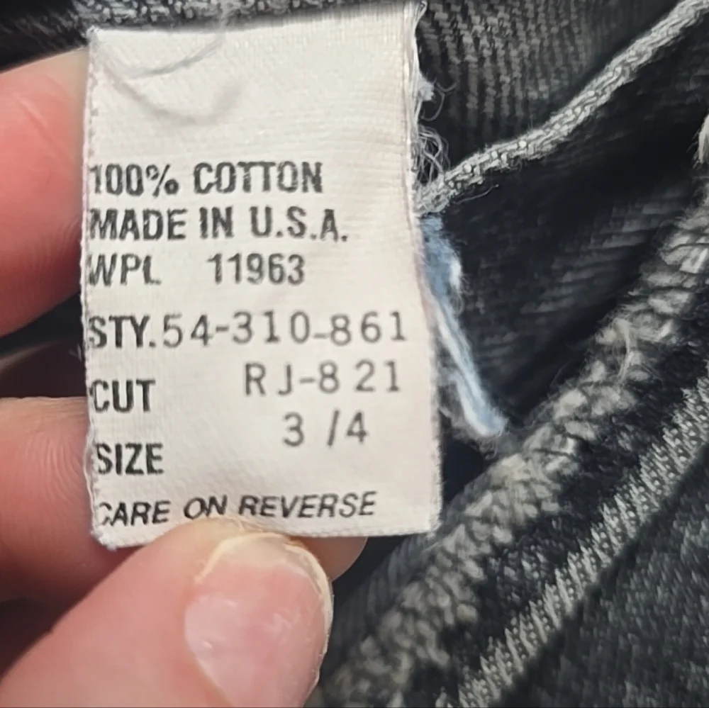 VTG Roper Riding wester Jeans Women Size 3/4 Gray Extra High Rise Straight Leg - Picture 9 of 16